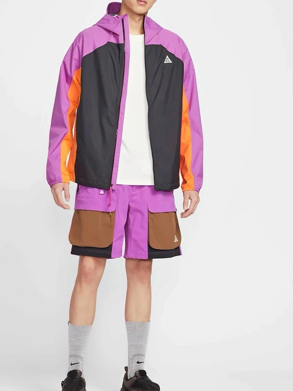 Nike ACG 2.5-Layer Shell Jacket Color Block - Picture 11 of 11